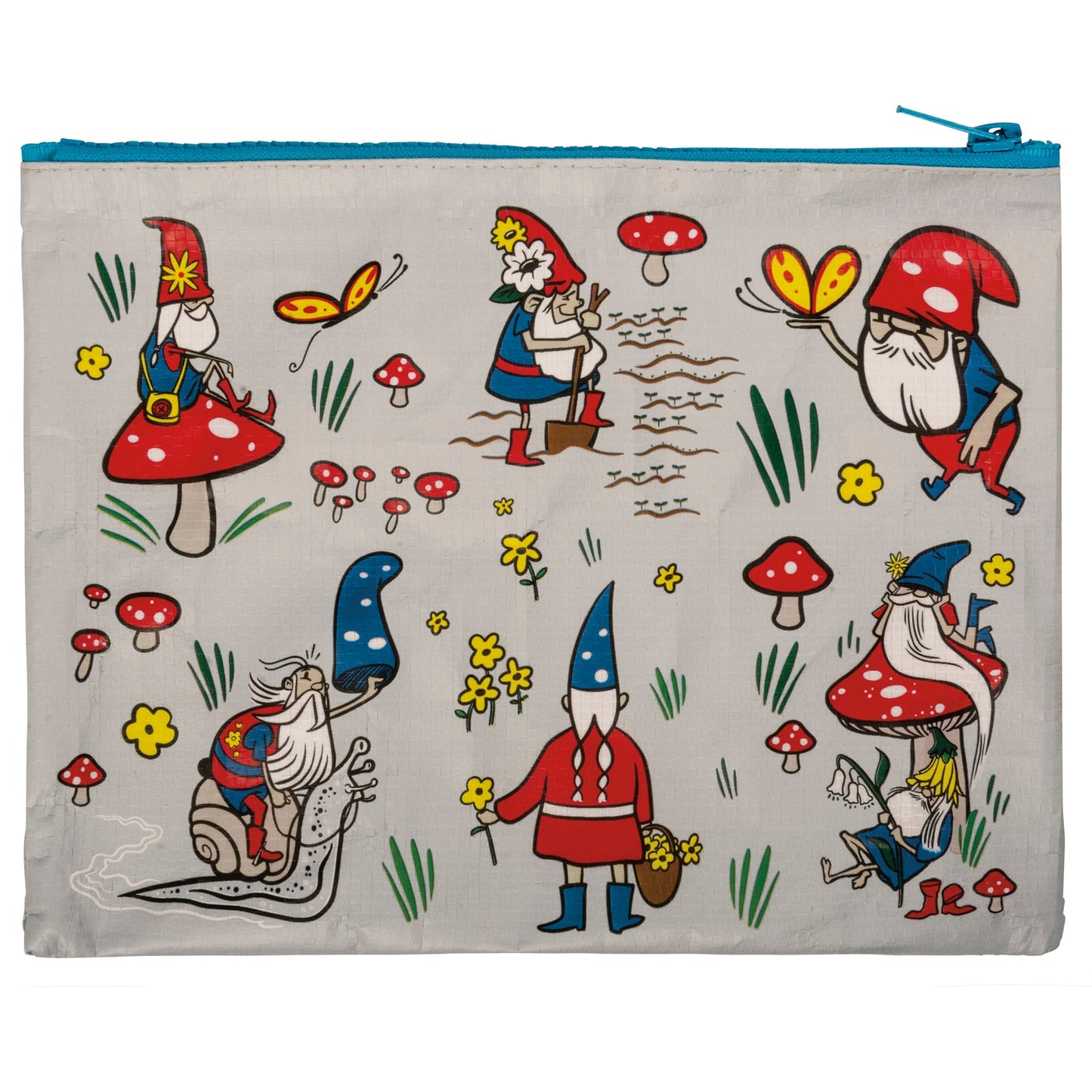 Gnomes Recycled Material Cute/Cool/Unique Zipper