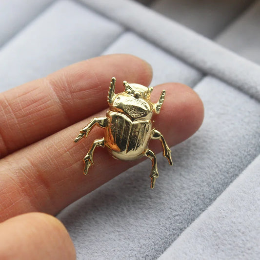1Pc Vintage Cute Insect Beetle Brooch, Pins And Brooches For Women 5