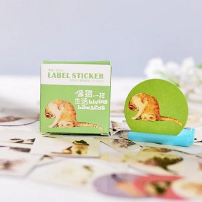 40 pcs/pack Cute Box Package Decorative Sticker Set Diary Album Label