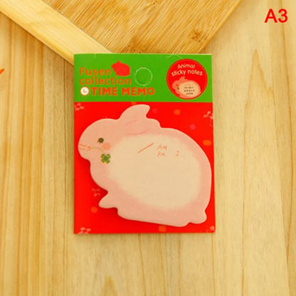 Cute Kawaii Animal Sticker Bookmark It Marker Memo Index Tab Sticky