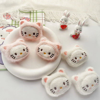 Sanrio Hello Kitty Plush Kawaii Brooch Backpack Badge Pins Ornaments