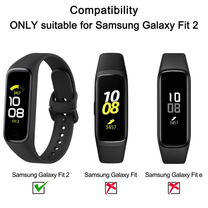 Soft Silicone Band For Samsung Galaxy Fit 2 Strap Bracelet Replacement
