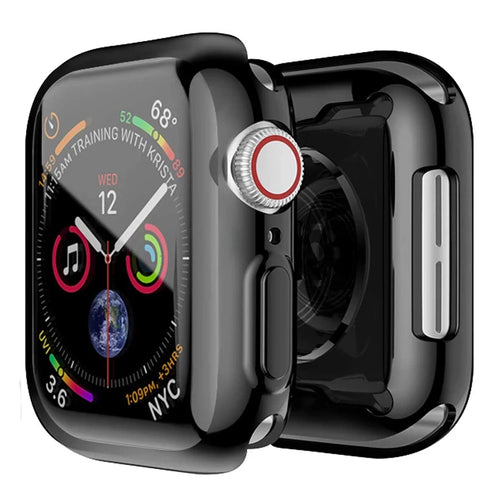 360 Full Soft Clear TPU Screen Protector Case For Apple Watch Series