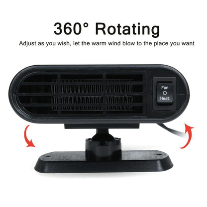 Powerful Car Heater and Fan Defroster 500W