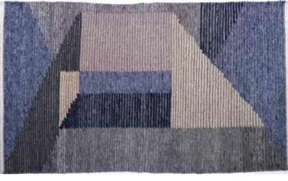Multicolor Polyester Dhurrie  (3 cm, X 5 cm, Rectangle)