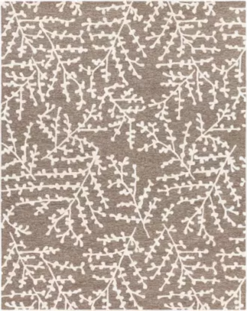 Brown Wool Carpet  (5 cm, X 8 cm, Rectangle)